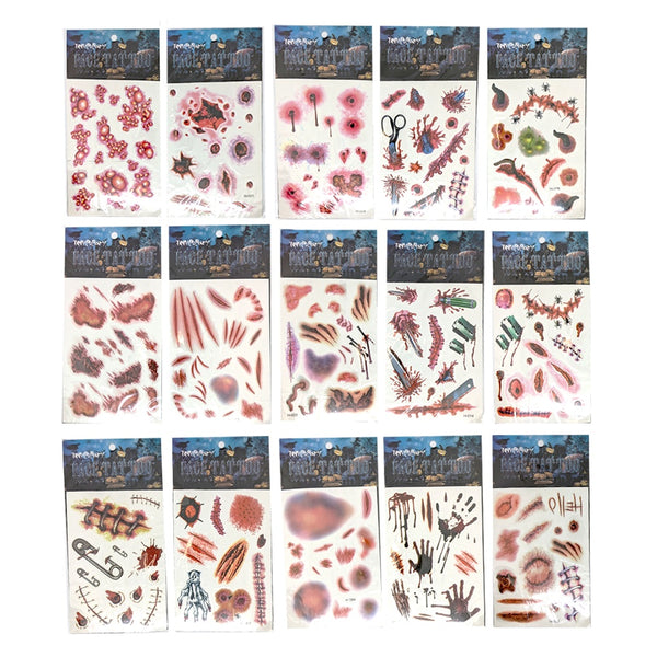 ASSD HALLOWEEN TATTOOS